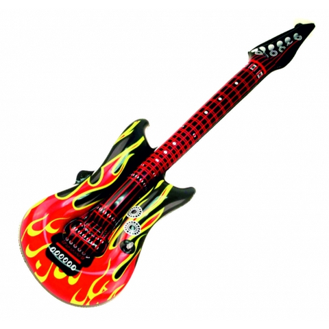 CHITARRA GONFIABILE - EMP - AIR GUITAR FLAMES