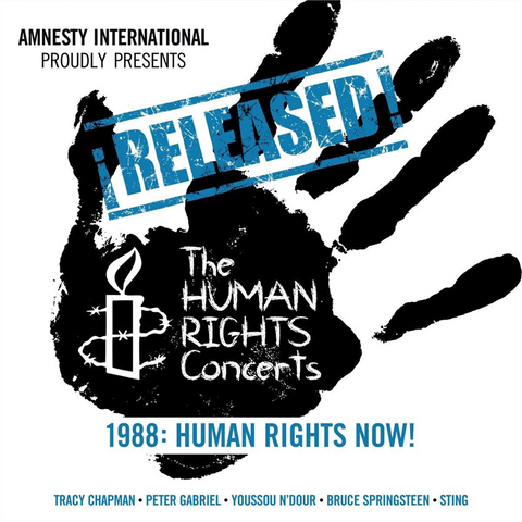 HUMAN RIGHTS CONCERTS - ARTISTI VARI - RELEASED! 1988: HUMAN RIGHTS NOW! (2021 - 2cd)