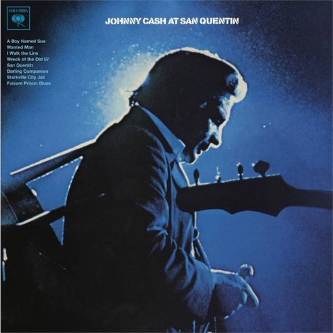 JOHNNY CASH - AT SAN QUENTIN (LP)