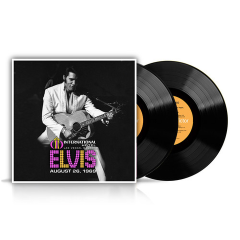 ELVIS PRESLEY - LIVE AT THE INTERNATIONAL HOTEL (LP - 1969)