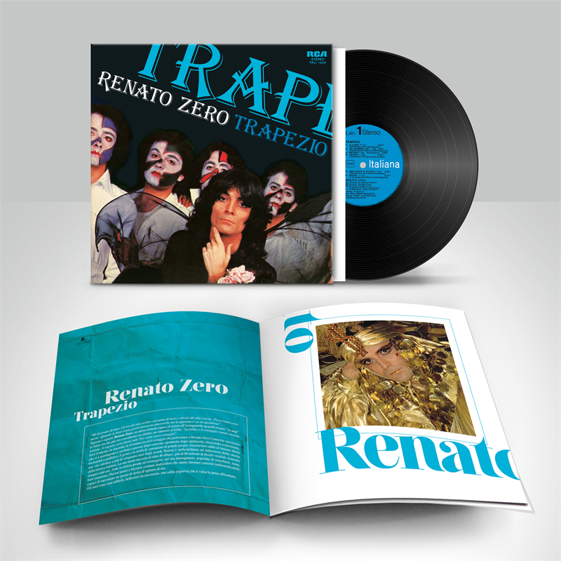 RENATO ZERO - TRAPEZIO (LP - legacy | rem’21 - 1976)