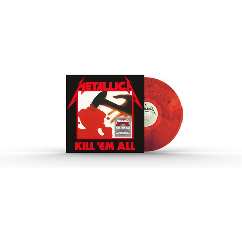 METALLICA - KILL 'EM ALL (LP - rosso | rem23 - 1983)