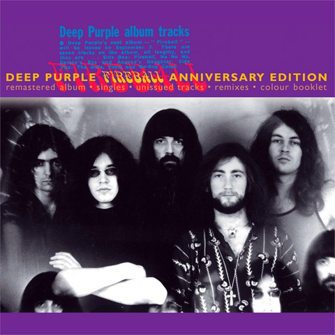 DEEP PURPLE - FIREBALL-25TH ANNIVERSARY EDITION