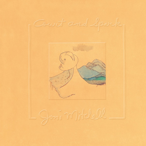 JONI MITCHELL - COURT AND SPARK (LP - REM23 - 1974)