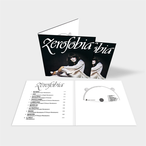 RENATO ZERO - ZEROFOBIA (1978 - cd red | 17x17cm | limited | rem23)