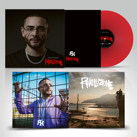 ROCCO HUNT - RIVOLUZIONE (LP - ROSSO - 2021)