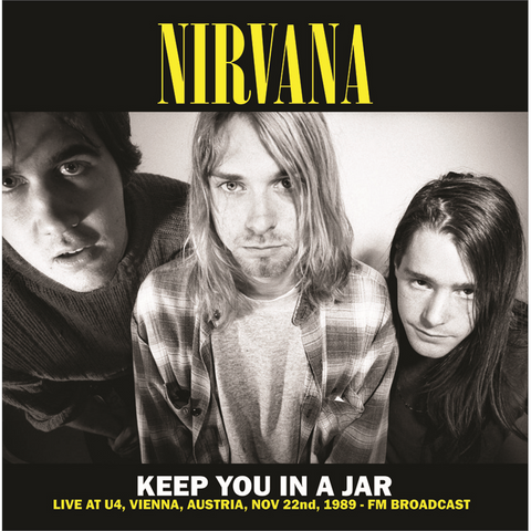 NIRVANA - KEEP YOU IN A JAR (LP - GIALLO | LTD 500 COPIES | BROADCAST - 2023)