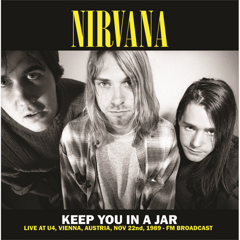 NIRVANA - KEEP YOU IN A JAR (LP - giallo | ltd 500 copies | broadcast - 2023)