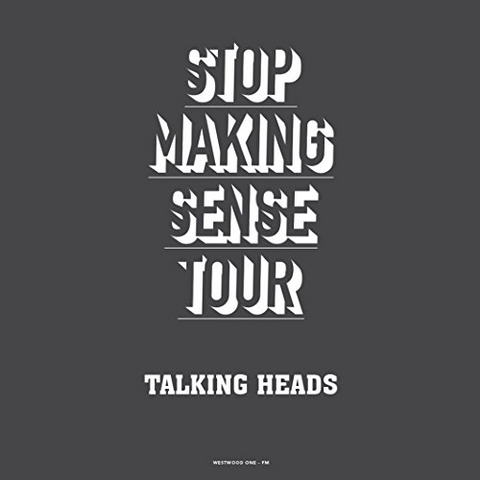 TALKING HEADS - STOP MAKING SENSE TOUR (LP - red vinyl - 1984)