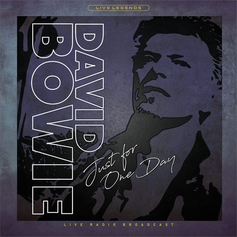 DAVID BOWIE - JUST FOR ONE DAY (LP - trasparente - 2020)