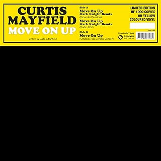 CURTIS MAYFIELD - MOVE ON UP (12” - CLRD - 2024)