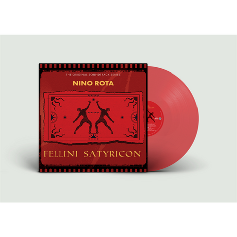 NINO ROTA - SOUNDTRACK - FELLINI SATYRICON (LP+CD - ROSSO | LTD NUM - 2025)