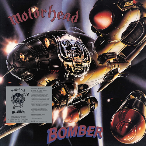 MOTORHEAD - BOMBER (3LP - REM19 - 1979)