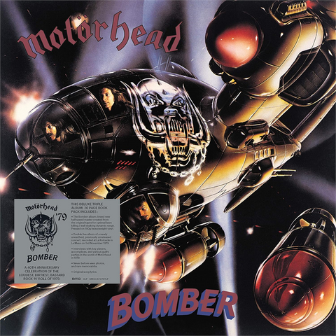 MOTORHEAD - BOMBER (3LP - rem19 - 1979)