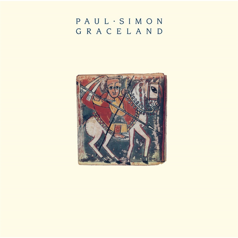 PAUL SIMON - GRACELAND (LP - ex-us clear vinyl - 1986)
