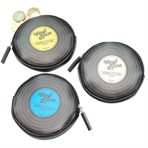 PORTAMONETE VINILE - DISPONIBILE IN TRE COLORI DIFFERENTI