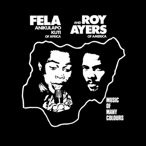 FELA KUTI & ROY AYERS - MUSIC OF MANY COLOURS (LP - 1980)