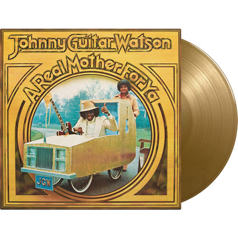 JOHNNY “GUITAR” WATSON - A REAL MOTHER FOR YA (LP - clrd - 1977)