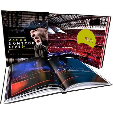 VASCO ROSSI - VASCO NONSTOP LIVE (7''+2CD+3DVD+2BLURAY+BOOK - 2019)