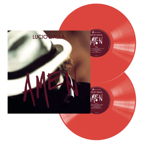 LUCIO DALLA - AMEN (2LP – LTD NUM | ROSSO | REM22 – 1992)