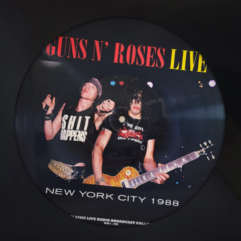 GUNS N' ROSES - LIVE IN NEW YORK CITY 1988 [PICTURE DISC] (LP