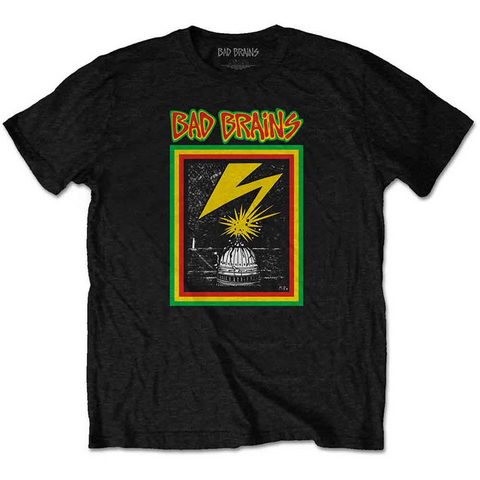 BAD BRAINS - CAPITOL STRIKE - NERO - (XL) - TSHIRT