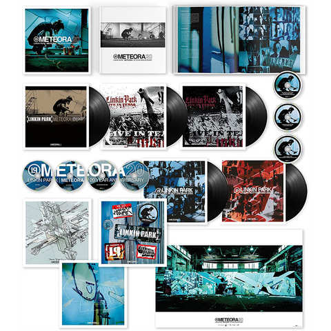 LINKIN PARK - METEORA (5LP+4CD+3DVD - 20TH ANN | LTD ED BOX SET | REM23 - 2003)