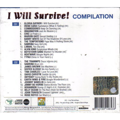 ARTISTI VARI - I WILL SURVIVE COMPILATION (2CD)