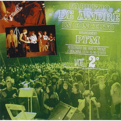 FABRIZIO DE ANDRE' - ARRANGIAMENTI PFM - VOL.2 (1980)