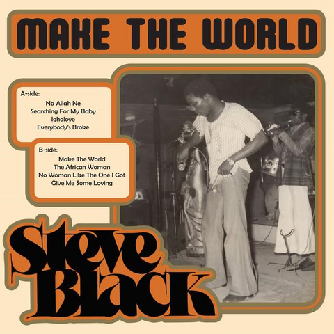 STEVE BLACK - MAKE THE WORLD (LP)