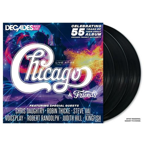 CHICAGO & FRIENDS - LIVE AT 55 (3LP - 2024)