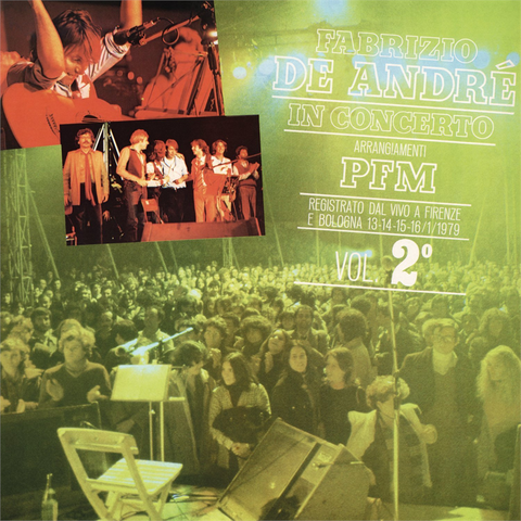 FABRIZIO DE ANDRE' - ARRANGIAMENTI P.F.M. VOL.2 (LP - 1980)