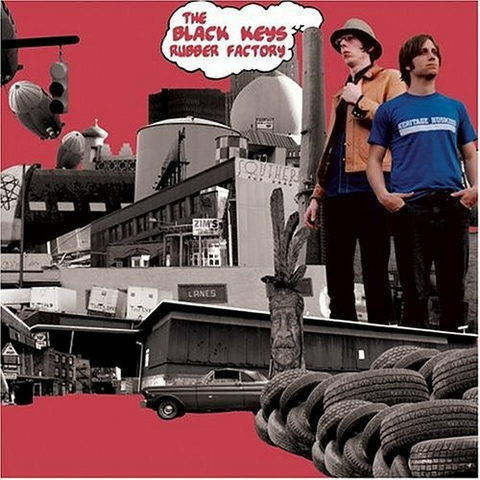 THE BLACK KEYS - RUBBER FACTORY (LP)