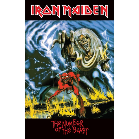 IRON MAIDEN - NUMBER OF THE BEAST (1982 - rem22 | musicassetta)