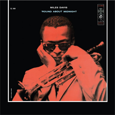 MILES DAVIS - 'ROUND ABOUT MIDNIGHT (LP - CRYSTAL CLEAR | REM26 - 1957)