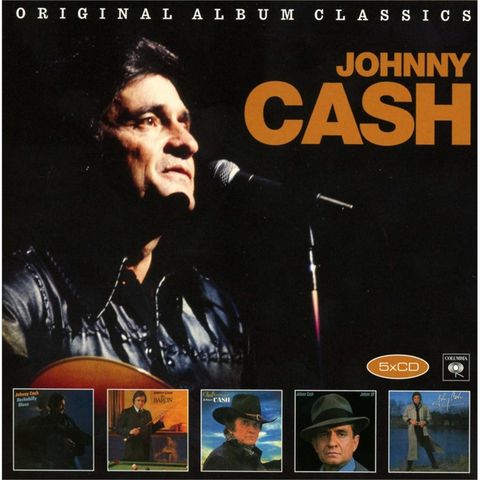 JOHNNY CASH - ORIGINAL ALBUM CLASSICS (5cd)