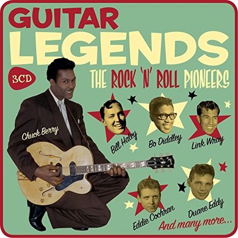 ARTISTI VARI - GUITAR LEGENDS OF ROCK'N'ROLL (3CD LATTA)