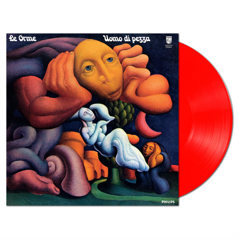 LE ORME - UOMO DI PEZZA (LP - LTD | CLEAR RED - 1972)