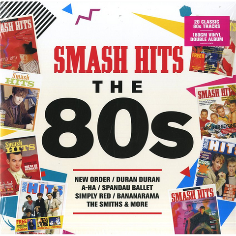 80'S - ARTISTI VARI - SMASH HITS THE 80'S (2LP - COMPILATION - 2017)