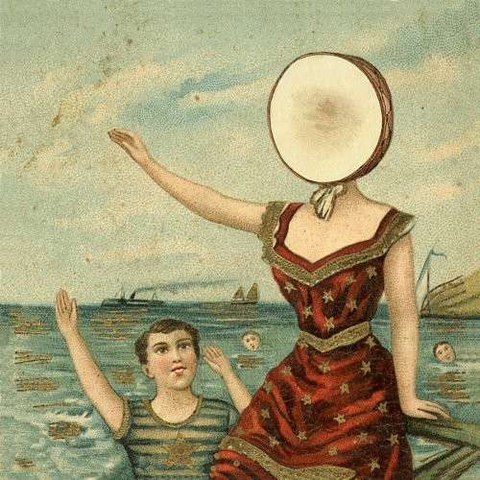 NEUTRAL MILK HOTEL - IN THE AEROPLANE OVER THE SEA (LP - REM'18 - 1998)