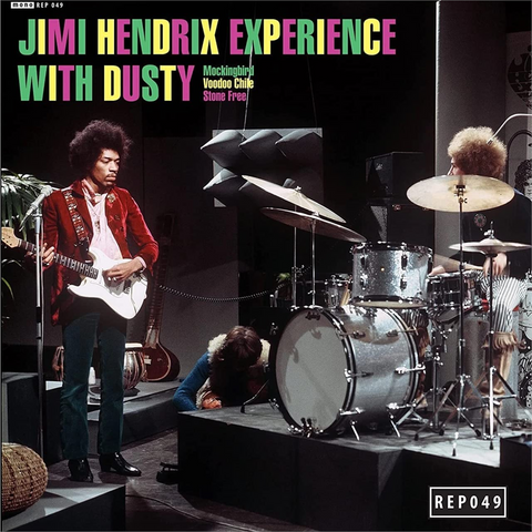 JIMI HENDRIX - HENDRIX WITH DUSTY EP (7’’ - REM22 – 1968)