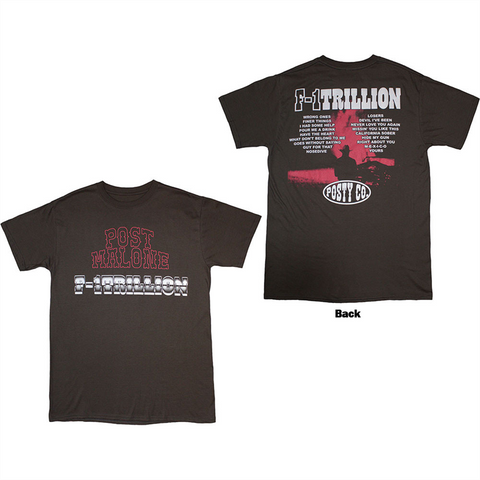 POST MALONE - F-1 TRILLION - GRIGIO - (M) - TSHIRT
