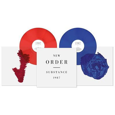 NEW ORDER - SUBSTANCE (2LP - indie only | blu&rosso | rem23 - 1987)