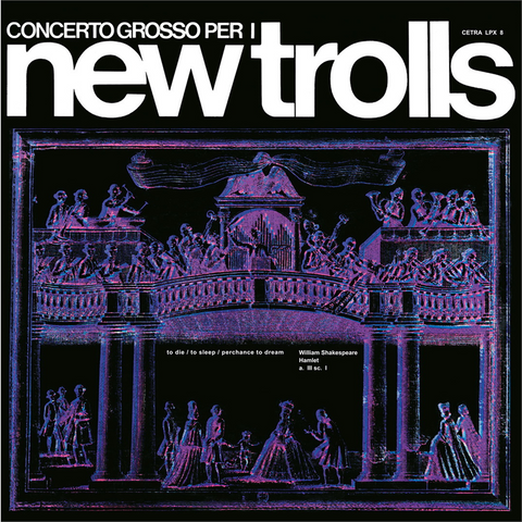 NEW TROLLS - CONCERTO GROSSO (LP - ROSSO TRASPARENTE | REM'21 - 1971)