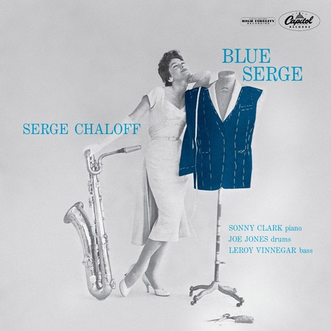 SERGE CHALOFF - BLUE SERGE (LP - REM25 - 1956)