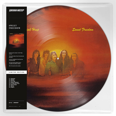 URIAH HEEP - SWEET FREEDOM (LP - PICTURE | REM23 - 1973)