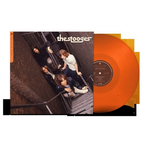 THE STOOGES - NOW PLAYING (LP - ARANCIONE | COMPILATION - 2024)