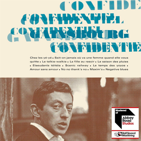 SERGE GAINSBOURG - CONFIDENTIEL (LP - HALF SPEED MASTER | REM25