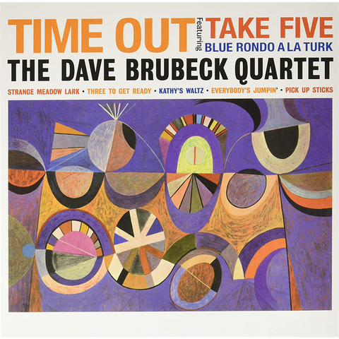 DAVE BRUBECK QUARTET - TIME OUT (LP - blu | rem19 - 1959)