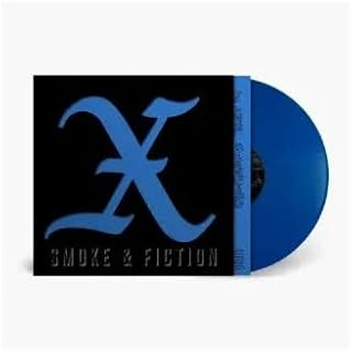 X - SMOKE & FICTION (LP - BLUE - 2024)